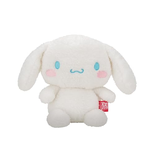 BumBumz 7.5-inch Hello Kitty and Friends Bumz - Classic Cinnamoroll Plush - Collectible Sanrio Toy - from The Makers of Original Squishmallows - Ages 3+
