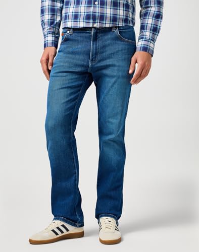 (-43%) WRANGLER - Jeans Herren - Authentic Straight Fit - Texas - Verdant Tone