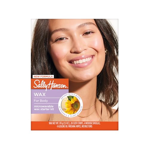 Sally Hansen Wax Kit Microwavable Wax Starter Kit for Body 5.9 oz (Pack of 1)