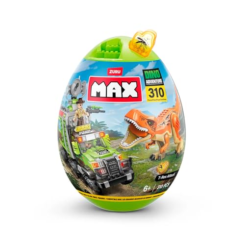 Candide, Max, Blocos de Construção, Dino Adventure, Blocos de Montar, Max Build, Acima de 6 anos - 310 peças