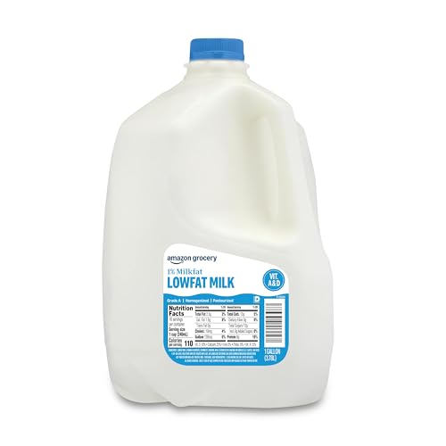 Amazon Grocery, 1% Low Fat Milk, 1 Gallon, 128 Fl Oz