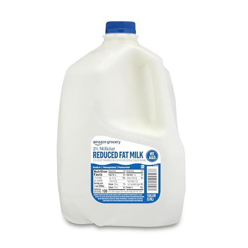 Amazon Grocery, 2% Reduced Fat Milk, 1 Gallon, 128 Fl Oz