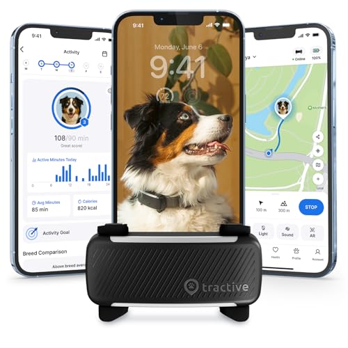 Tractive Smart Dog GPS Tracker with Vital Signs