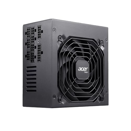 Fonte Acer AC650 Preta, Full Modular 650w, Certificacao 80 Plus Bronze, ATX, PFC Ativo Bivolt Automatico, 13 conectores PSU, PCIe, 80+Bronze, Emachines Acer Gadget
