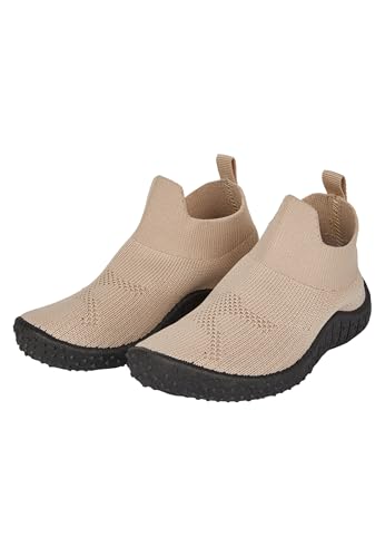 (-32%) Sterntaler Badeschuhe knöchelhoch – Unisex Baby Aquaschuhe schnelltrocknend – mit ergonomischer Sohle – Flexibles Funktionsmaterial – Bequeme Strand Slipper - Kinder Bademode - Farbe beige, Größe 23/24 EU