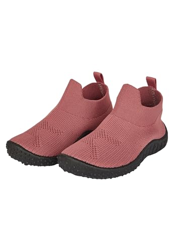 🔥 STARKER PREIS (-50%) Sterntaler Badeschuhe knöchelhoch – Mädchen Baby Aquaschuhe – mit ergonomischer Sohle – Flexibles Funktionsmaterial – Bequeme Strand Slipper - Kinder Bademode - Farbe rosenholz, Größe 22