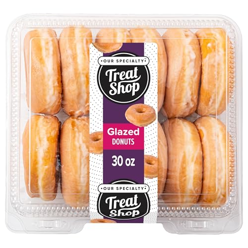 Our Specialty Treat Shop Glazed Yeast Ring Donuts, Frozen, 12ct