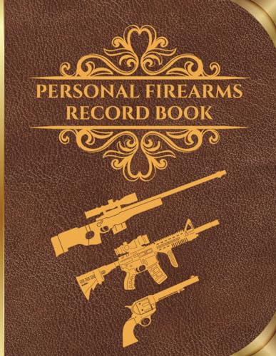 Personal Firearms Record Book cover