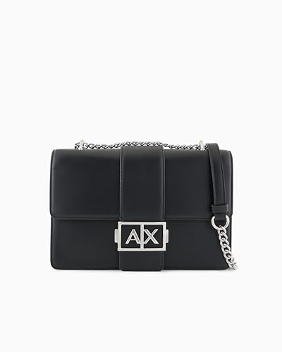 (-36%) Armani Exchange Women's Jodie, Sustainable, Chain strap, Crossbody, Black, One size