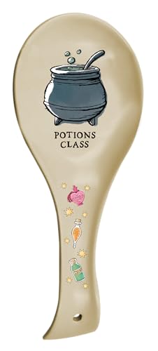 Silver Buffalo Harry Potter Potions Class Ceramic Spoon Rest, 9.45” x 1” x 4.25”