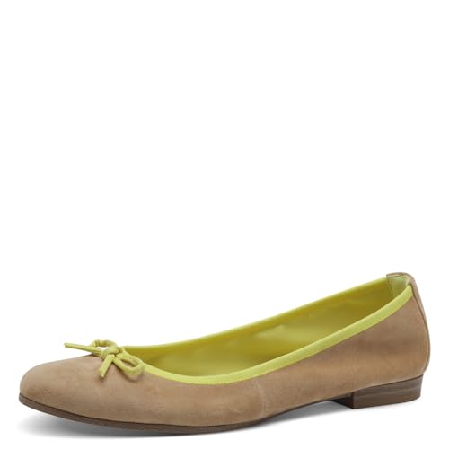 🔥 STARKER PREIS (-59%) Tamaris Ballerina Damen Elegant beige,EU 36