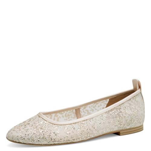 🔥 SELTEN SO GÜNSTIG (-49%) Tamaris Ballerina Damen Vegan Elegant beige,EU 37