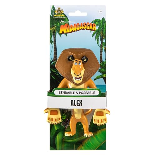 The Noble Collection Bendable Madagascar Alex