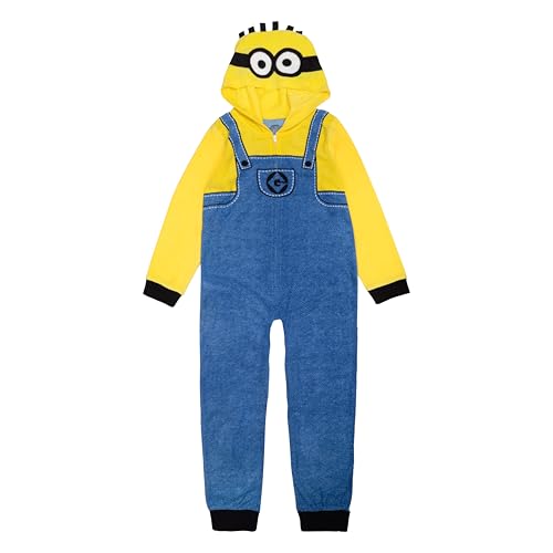 Minions Hooded Blanket Sleeper, Comfortable Pajamas, Soft & Cute for Kids, HI