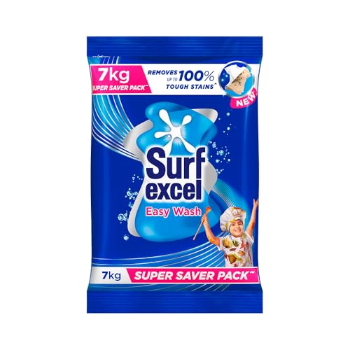Easy Wash Detergent Powder7 kg | Superfine Washing Powder | Dissolves Easily & Removes Tough Stains | Suitable for all Washing Machines