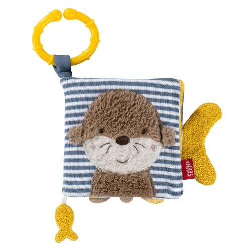 (-38%) Fehn Stoffbuch Otter – Fühlbuch mit Tier-Motiven: 8 Seiten mit spannenden Farben & Funktionen zum Fühlen, Greifen und Staunen - ein perfekter Begleiter für zuhause & unterwegs