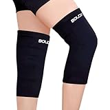 Boldfit Knee Caps for Women Knee Support for Men Bamboo Knee Cap for Men Bamboo Compression Knee Sleeves Knee Brace for Knee Pain Relief Products Knee Support for Women Bamboo Knee Sleeves M