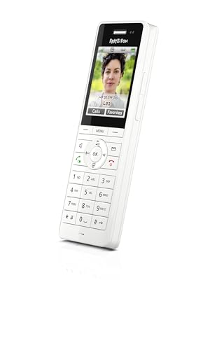 ⚡ BLITZDEAL (-43%) AVM Fritz!Fon X6 Blanco International Schnurloses DECT-Telefon, Full Duplex HD, Farbdisplay, kompatibel mit Fritz!Box mit DECT-Basis, weiß, International
