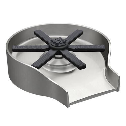 KRAUS CleanMate Glass Rinser for Kitchen Sink in Spot-Free Stainless Steel Finish, KGR-500SFS