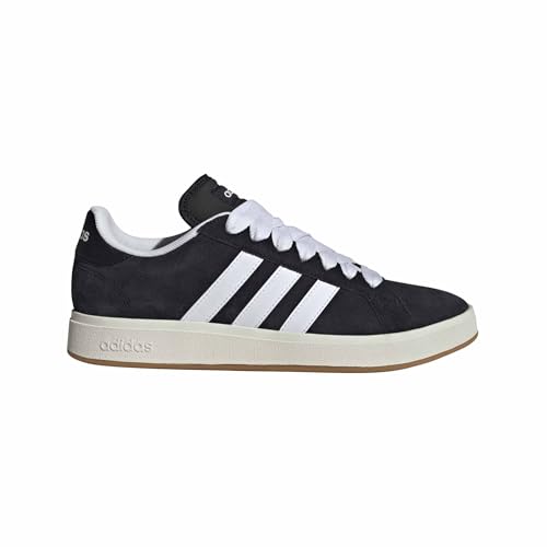 🔥 STARKER PREIS (-66%) adidas Herren Grand Court Base 00S Shoes, Core Black/Cloud White/Gum, 37 1/3 EU
