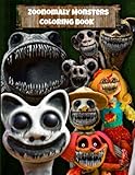 Zoonomaly Monsters Coloring Book: Great Gifts For Children, Kids, Boys, and Girls With 40+ High-Quality Designs (Amazing Coloring Book)