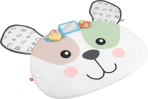 🔥 SELTEN SO GÜNSTIG (-63%) Fisher-Price Puppy Perfection Riesige Krabbelmatte, Spielzeug für Bauchlage