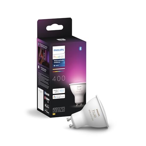 (-34%) Philips Hue Starter Kit: Bridge + 3x GU10 LED Spots + Smart Button