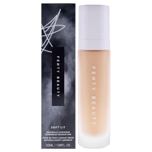 Soft Lit Naturally Luminous Longwear Foundation - 265 Medium Warm Olive by Fenty Beauty for Women - 1.08 oz Foundation