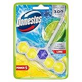 Domestos Toilet Cleaner Lime Kills Germs Tough on Stains Fresh Lime Scent 50ML