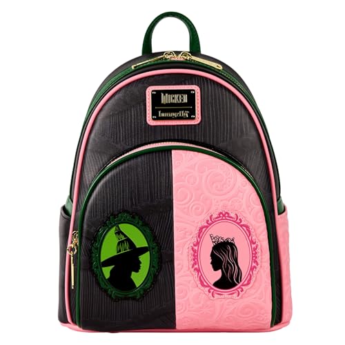 Loungefly Universal: Wicked - Glinda and Elphaba Mini-Backpack, Amazon Exclusive