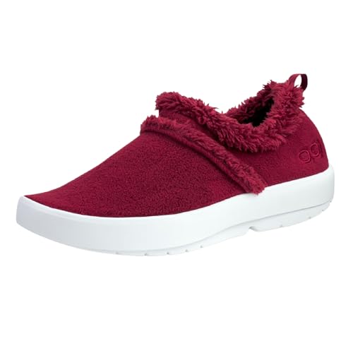 OOFOS OOcoozie Low Recovery Shoe, Cabernet - Women’s Size 8.5