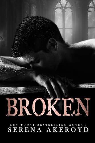 Broken book cover