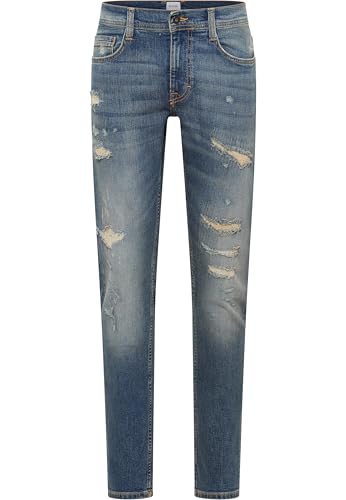 (-49%) MUSTANG Herren Style Oregon Slim Jeans, Mittelblau 723, 35W / 32L EU Mittelblau 723