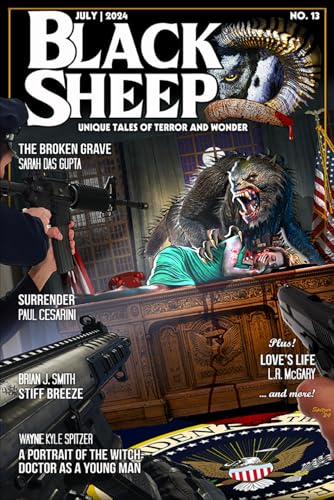 Black Sheep: Unique Tales of Terror and Wonder No. 13: July 2024 cover