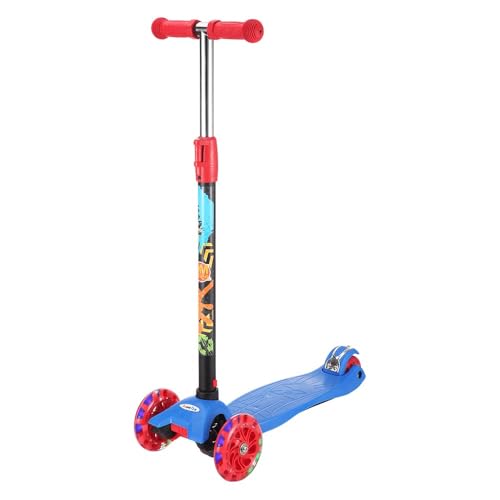 DM Toys Patinete Radical Ajustável 40kg New Plus Azul