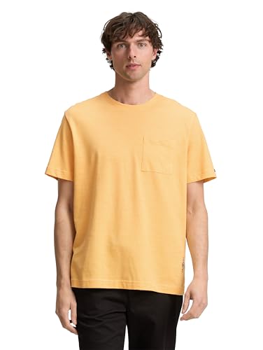 🔥 SELTEN SO GÜNSTIG (-57%) Tom Tailor Denim Piqué Poloshirt aus Baumwolle, beige Abbey Stone, L