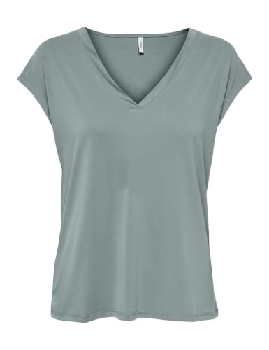🔥 STARKER PREIS (-46%) Onlfree S/S Mod.V-Neck Top JRS Noos