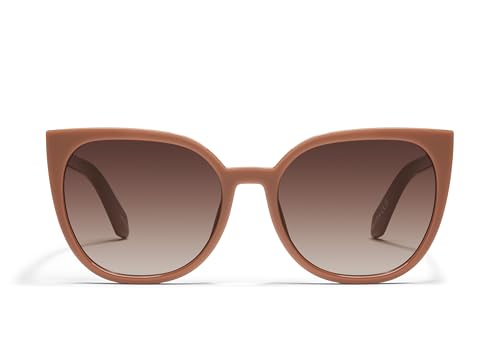 QUAY Women's Oversized Cat Eye Sunglasses — UV Protected