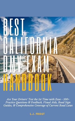 Best California DMV Exam HANDBOOK