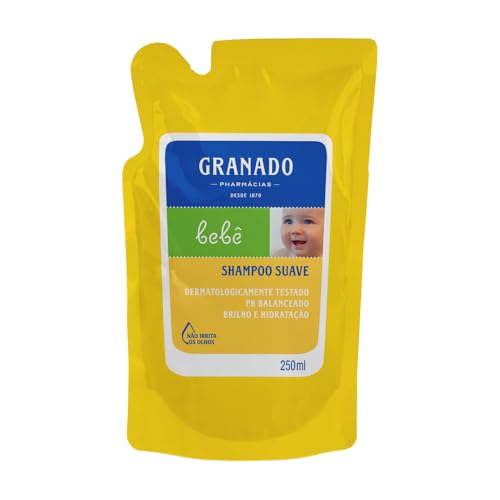 Granado Refil Shampoo Bebê, Tradicional, 250ml