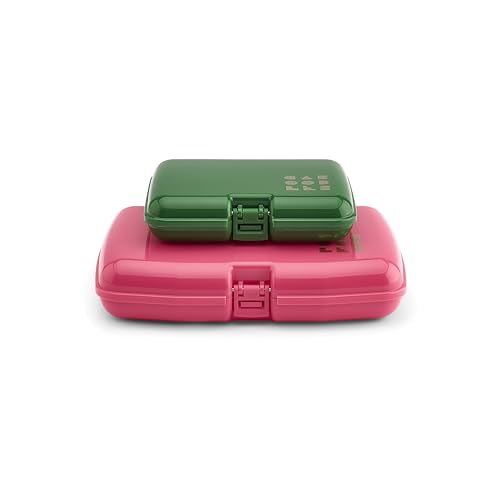 Caboodles Women's Care Pack + Lil Bit Set, Wicked-Pink & Green