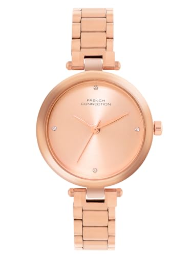 Analog Rose Gold Dial Women's Watch-FCN0104RGM-R