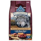 Blue Buffalo Wilderness Rocky Mountain Recipe High-Protein Large Breed Adult Dry Dog Food, Made in The USA ...