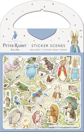 Peter Rabbit Sticker Scene Activity Set | Includes 6 Scenes & 50+ Stickers | Official Licensed Product | Gifts for Boys & Girls Age 3+ | Beatrix Potter | Arts & Crafts, Decoration & Party Bag Fillers
