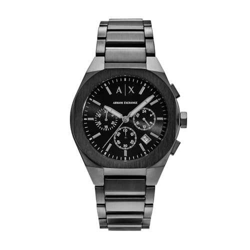 ⚡ BLITZDEAL (-51%) Armani Exchange Herrenuhr, Quarz-Chronographenwerk und 42 mm Gehäusegröße mit Edelstahlarmband