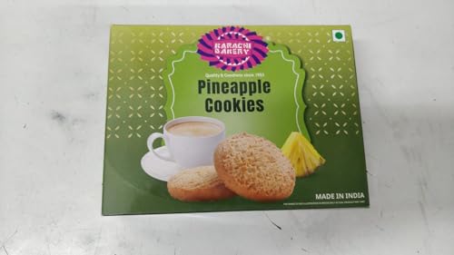 Pineapple Flavour Cookies 400gm | Tea Time Snack | Delicous Snack | Vegetarian