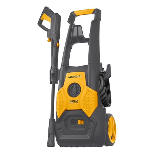MONDIAL Lavadora de Alta Pressão Aqua Power III, Cinza/Amarelo, 1800W, 220V - LAP-03-GY