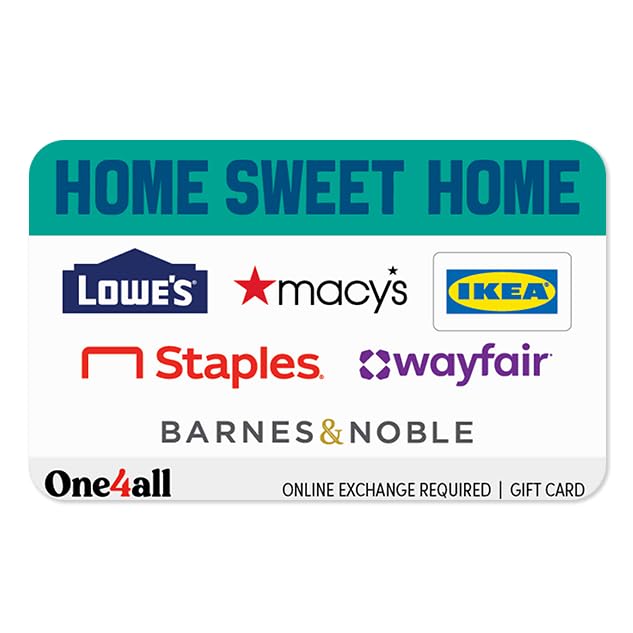 Multi-Brand Choice Cards Home Sweet Home eGift Card - 25