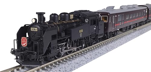 KATO N Gauge C11 171+14 Series 500 Series SL Winter Wetland 6-Car Set, Special Planning Product, 10-1958 Railway Model, Steam Locomotive