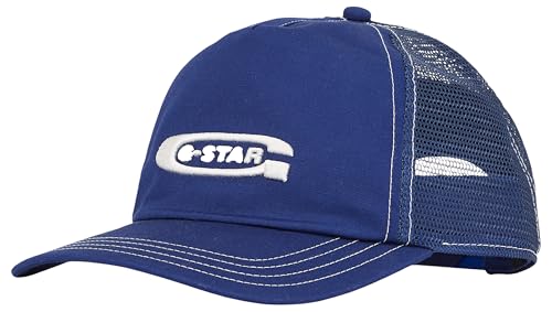 🔥 STARKER PREIS (-62%) G-Star Herren Avernus Trucker Cap, Blau (ballpen Blue D24319-D384-1822), PC